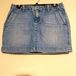Gap jeans skirt